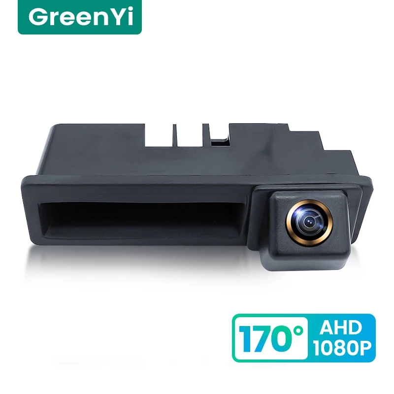 

Автомобильная камера заднего вида GreenYi 170 ° AHD 1080P для Audi A3 8P A6 C6 A1 Q7 A4 B7 B6 S5 A6L Q5 ночного видения заднего хода автомобиля