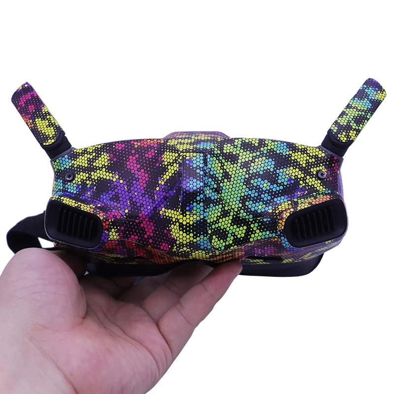 Drone Accessories For DJI Goggles Integra Decorative Sticker Surface Covering Protective Film PVC Sticker Scratch Resistant Film Accessories