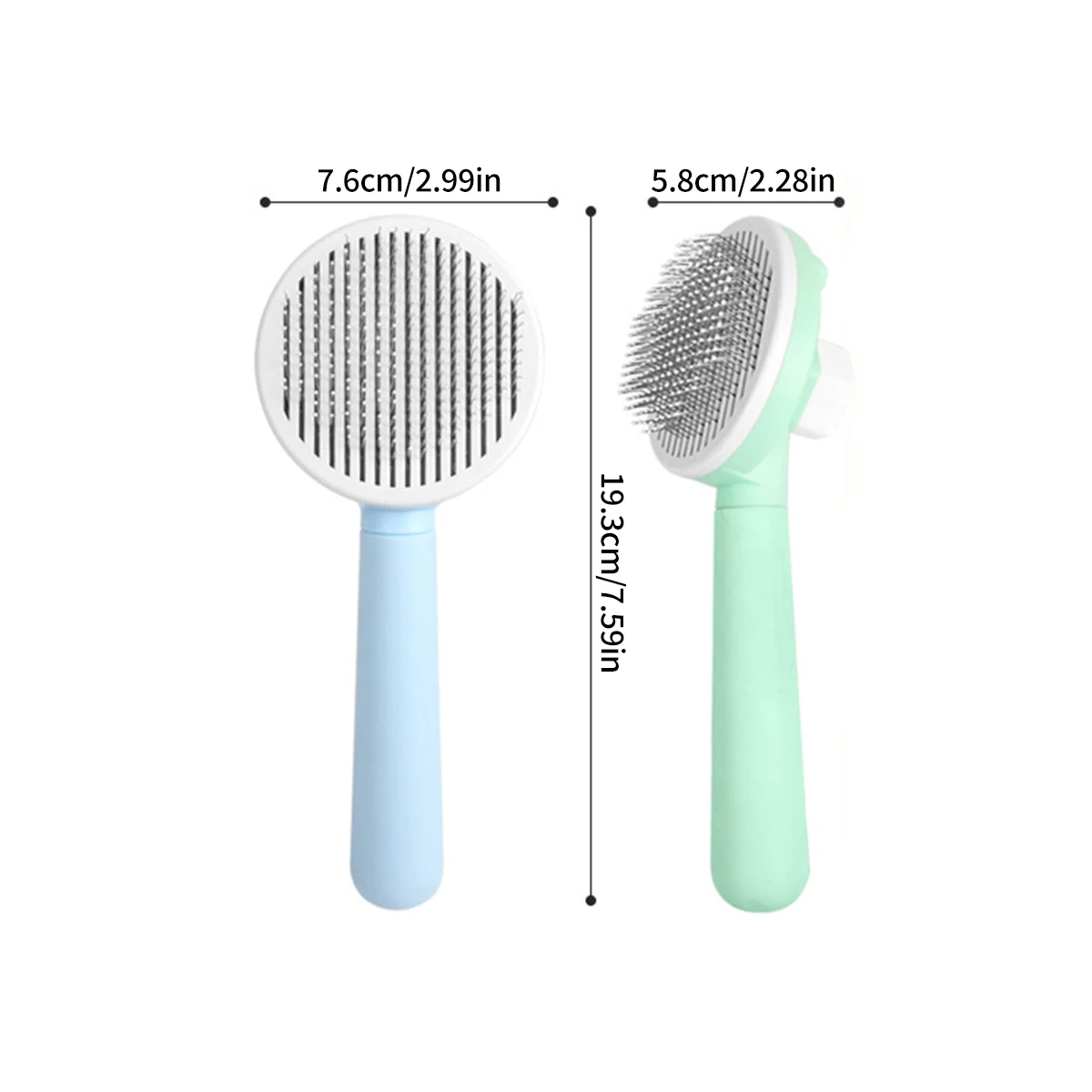 1pc Electric Pet Hair Remover Brush, Gentle Grooming For Cats & Dogs, Massage Comb With Needle