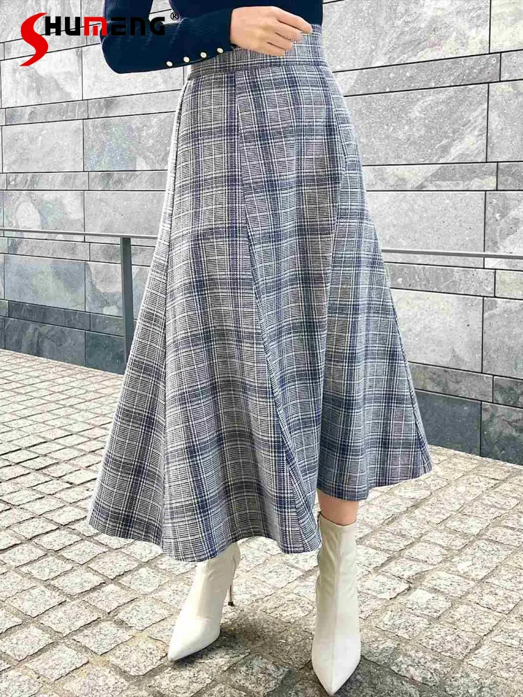 Botanica Plaid No. 1 Women's Midi Skirt