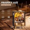 Robotime Rolife Music Box Sunset Carnival with Light 3D Wooden Puzzle  Kits Toys for Children Kids Birthday Gifts AMT01 4