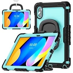 Lenovo Xiaoxin Pad 11 - Inch Shockproof Case with Stylus Holder and Stand for Lenovo ldea Tab (Sky Blue Black)