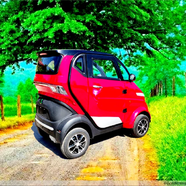 With EEC CE Certification 3 Seat Electric Vehicle Low Speed Passenger Car Adult 3 Wheeler Disabled