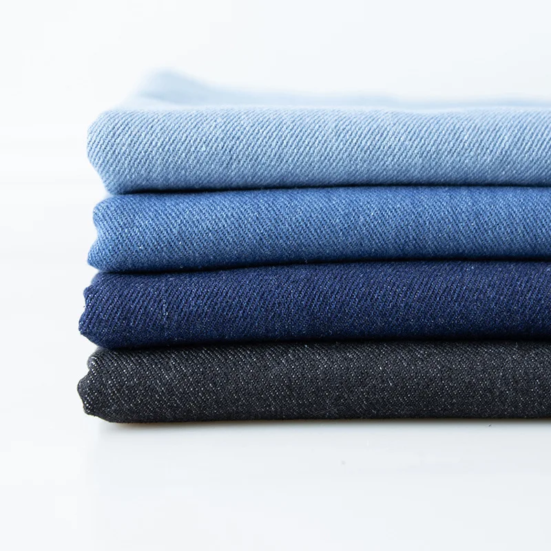 

Хлопковая джинсовая ткань для джинсов, платьев и шапок, 100x170 см, очень плотная, в японском и корейском стиле, 14,5 унций