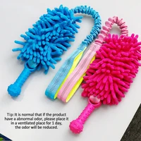 1pc Dog Toys Plush Dogs Chew Toy Cleaning Teeth Durable Training Interactive Home Outing Play Pet Supplies for Medium Large Dogs 2