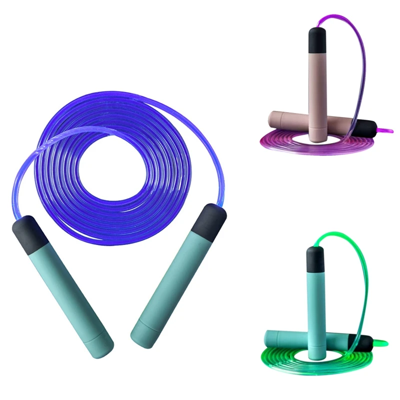 

Регулируемая яркая Скакалка 2,8 м, портативные скакалки для тренировок, фитнеса, аксессуары для спорта