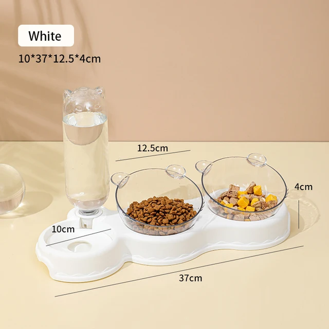 New  design hot sell Automatic Feeder 3-in-1 Drinking Environmental Protection Plastic and Safety Pet Supplies For Cats 6