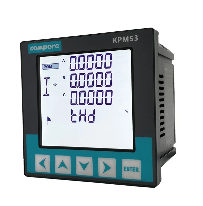 3 Phase RS485 Programmable Power Quality Analyzer Digital Monitoring Electric Energy Power Meter 3