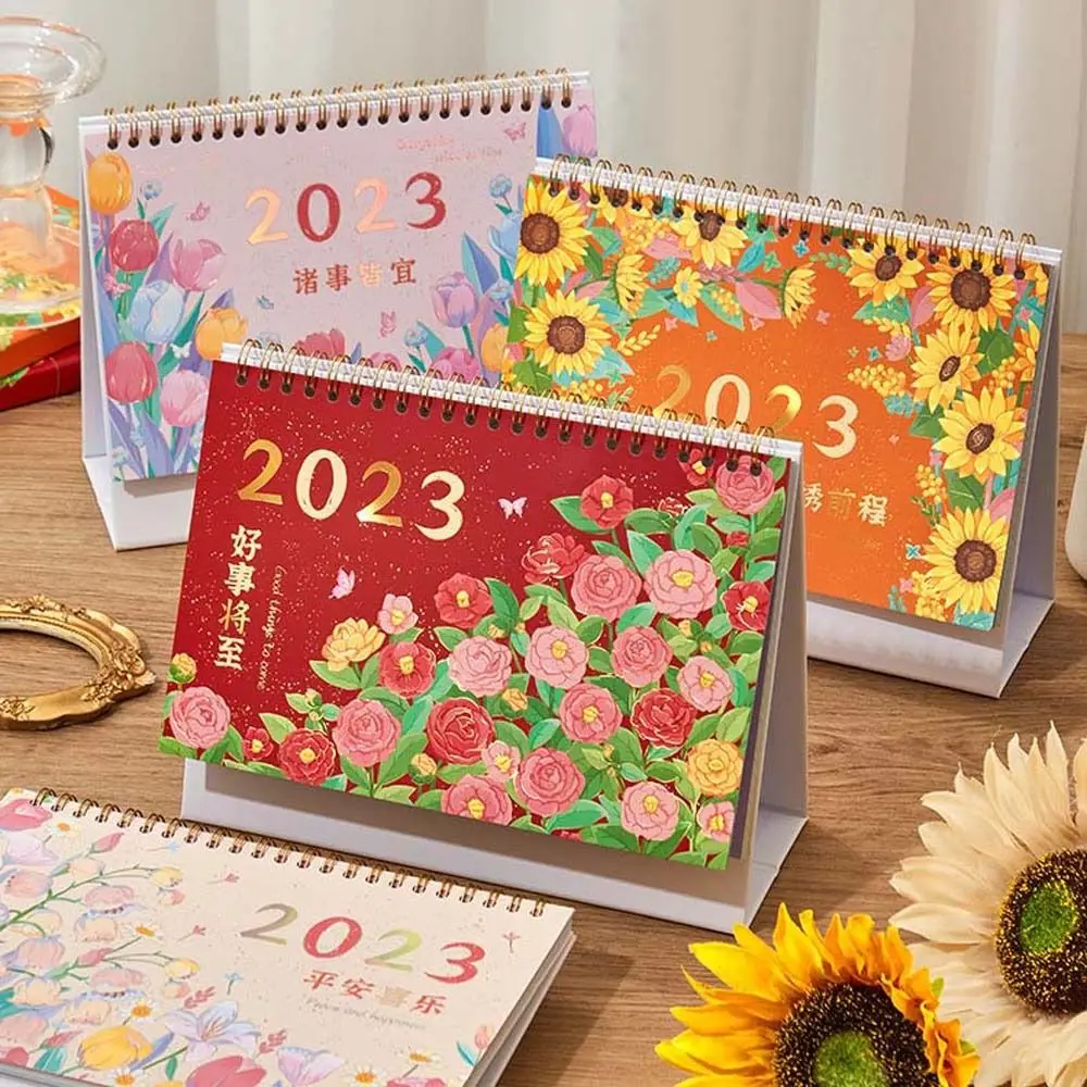 gift-flowers-calendar-stationery-office-supplies-standing-flip-calendar