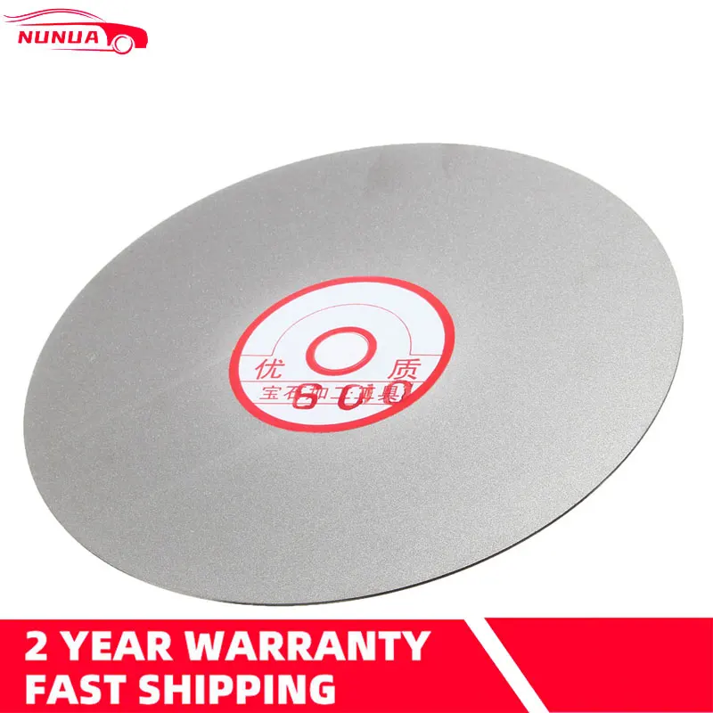 4pcs 6" Diamond Polishing Disc 600/800/1200/3000 Grit Flat Lap Parallel Grinding Wheel Lapping Grinding Disc Tool Polishing Laps