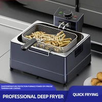 Commercial Electric Fryer Multi-Function Oil French Fries Machine Large Capacity Intelligent Deep Fryer 1
