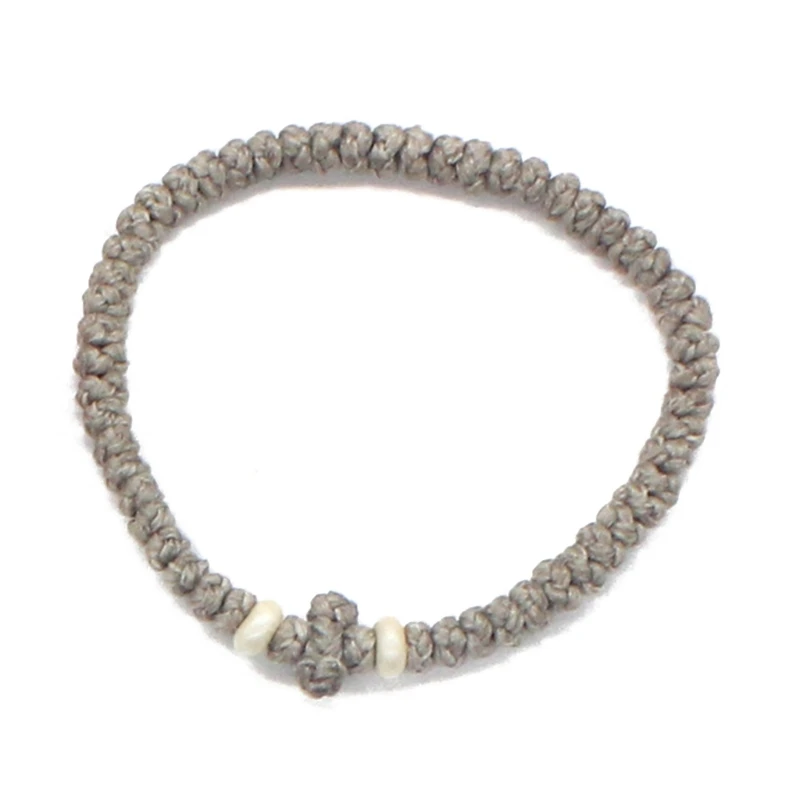 Elegant Greek Orthodox Prayer Bracelet - Adjustable Religious Handchain