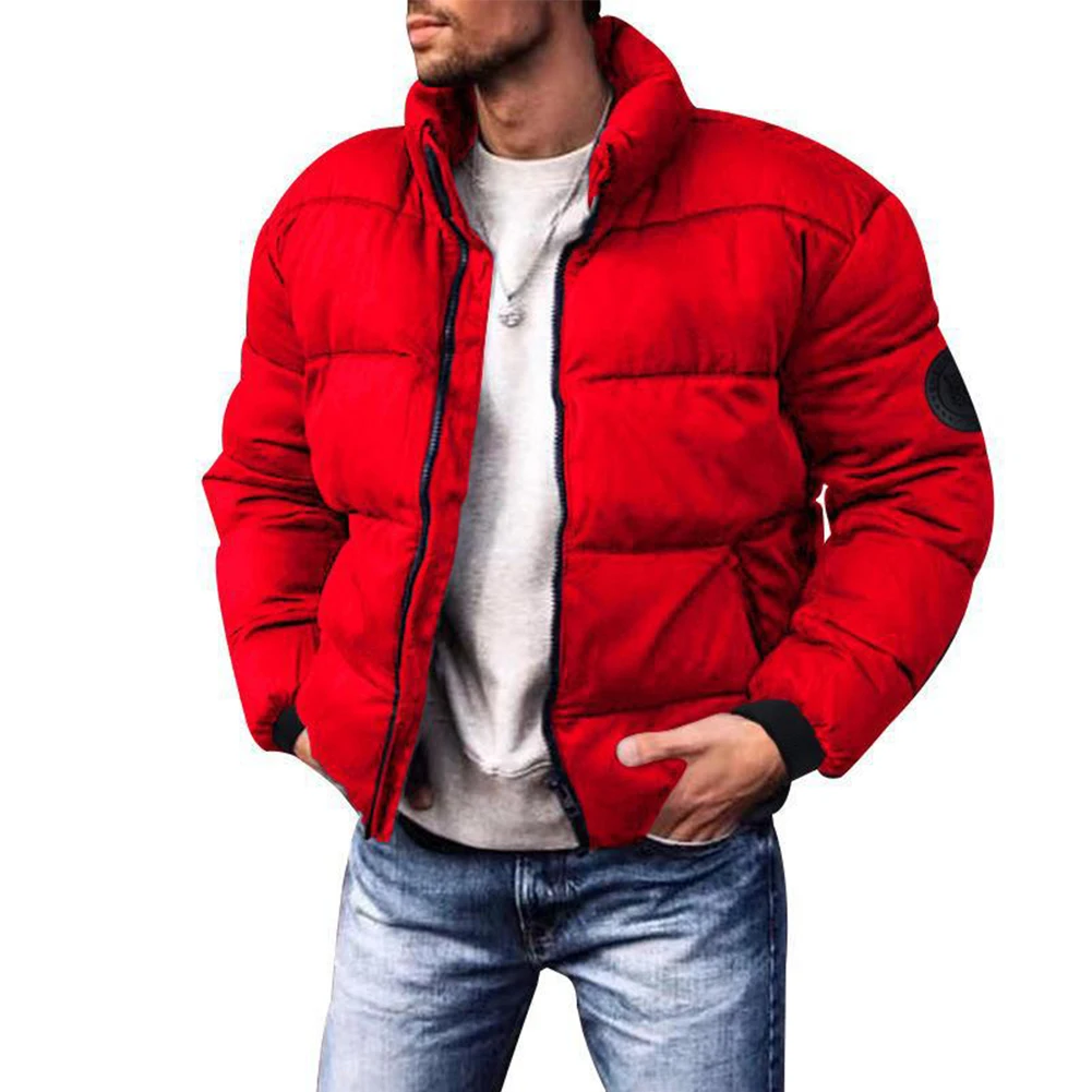 Jaqueta de manga longa macia para homens, manga longa, cuidado fácil, zip, grosso, roupas de escritório, esportes, festa, inverno