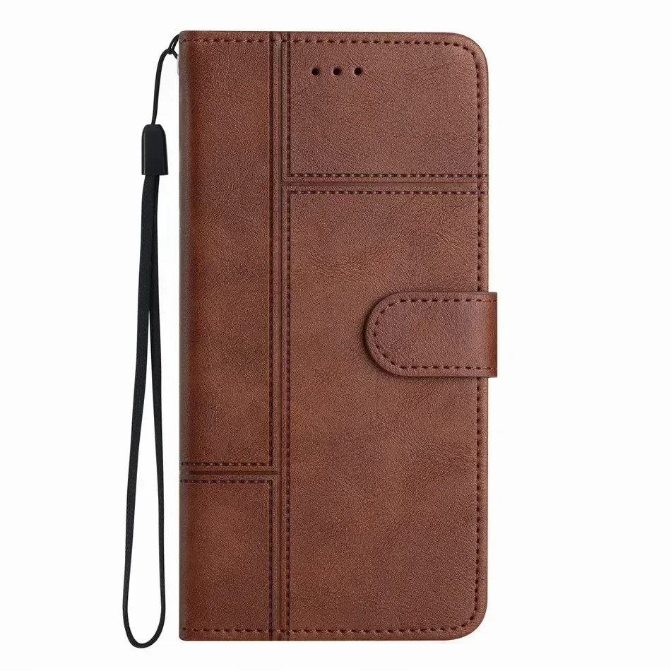 Luxury Leather Wallet Cover for Professionals - Elegant Business Case for Men and Women
