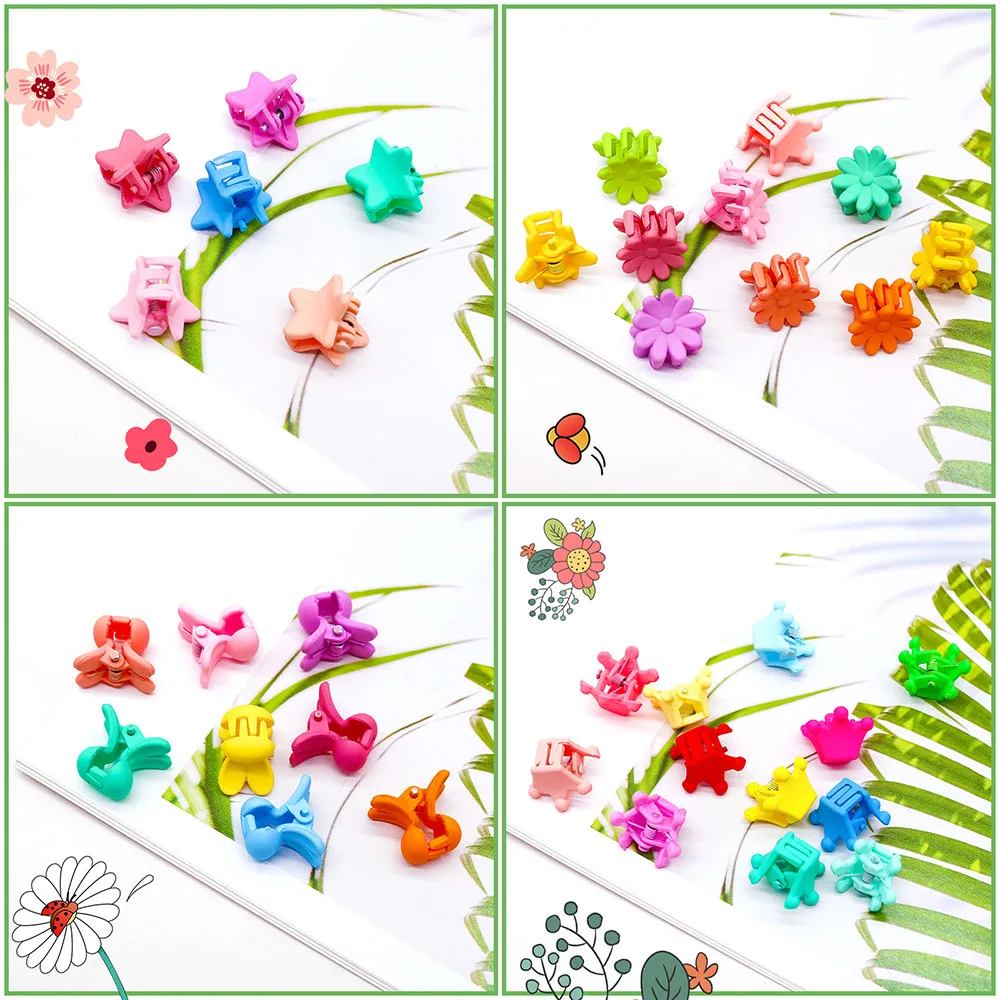50PCS  Dog Hair Accessories Hair Clips for Small Dogs Colorful Cute Crown Hairpin for Dog Girls Pet Hair Grooming Dog Supplies 5