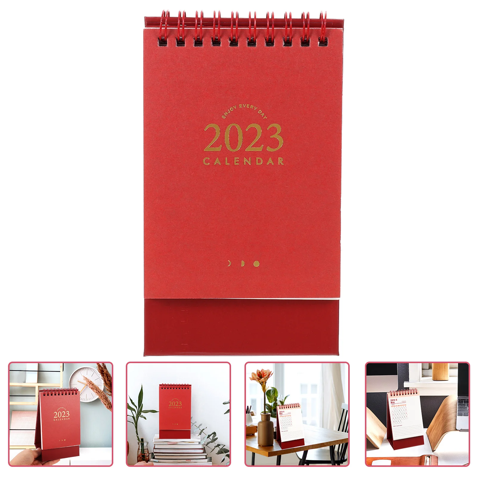 

2023 Desk Calendar Standing Office Gift Desktop Monthly Mini Small Decorative The