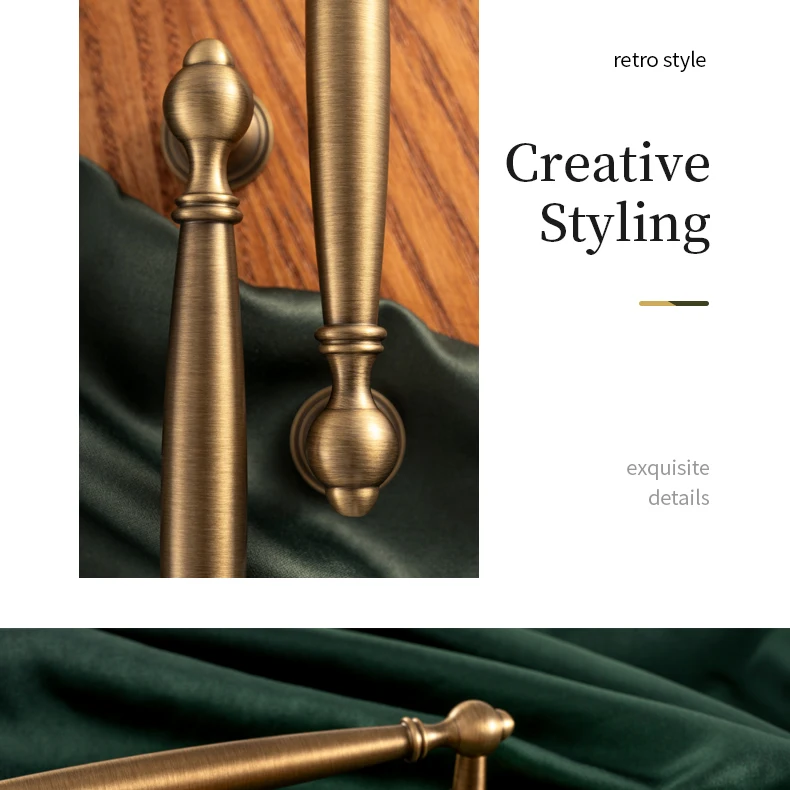 long antique brass cabinet pull for wardrobe