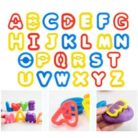 Dough Tools Playdough Mold Set for Kids Various Shape Needle Tube Letter Number Plasticine Accessory Children Craft Puzzle Toys 2