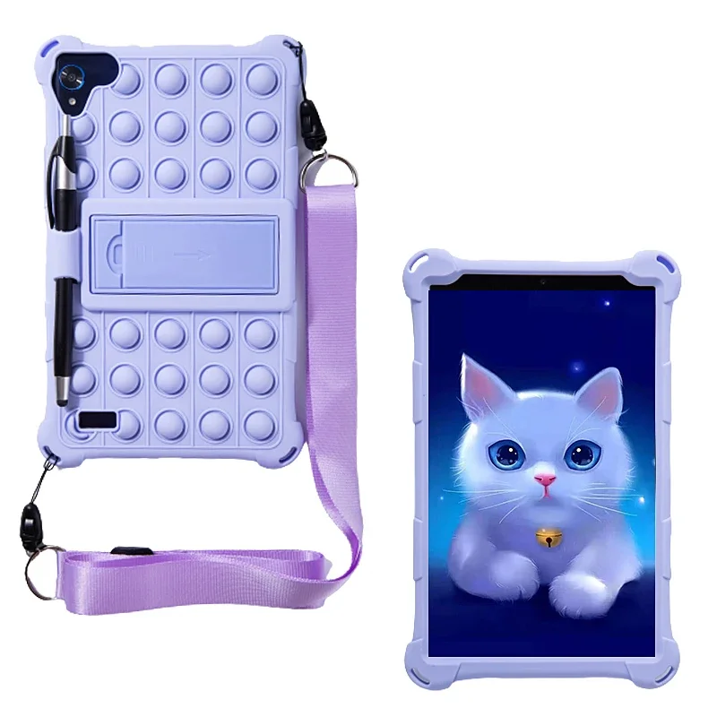 8-Inch Soft Silicone Tablet Case Cover