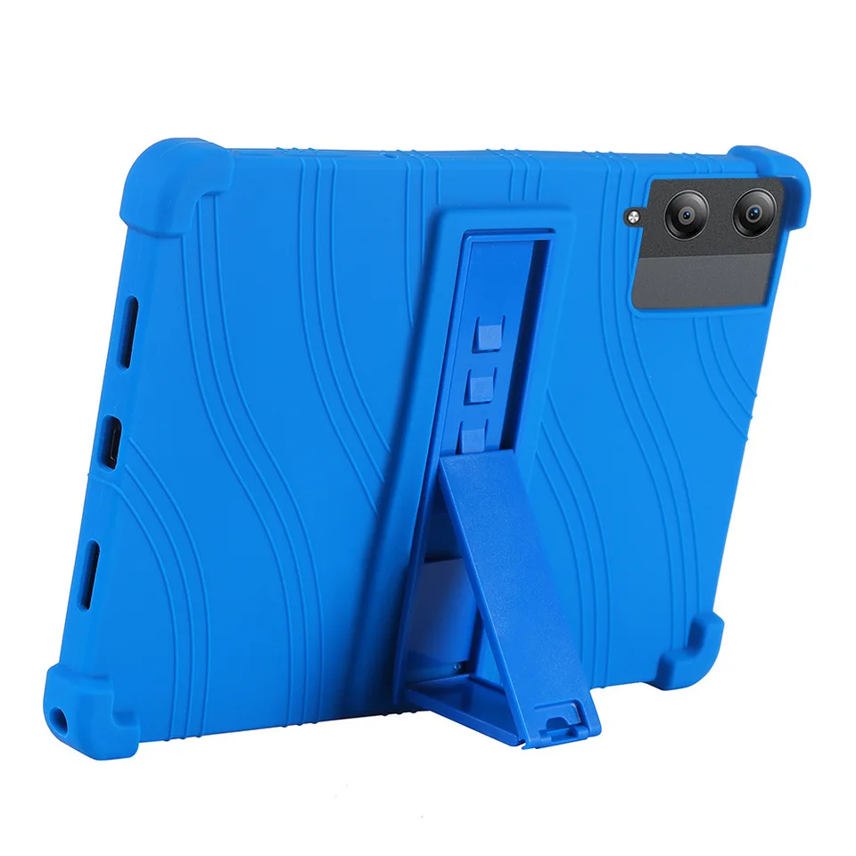 Custodia In Morbido Silicone Per Doogee Tab E3 Pro 13 Pollici (2025) – Cover Con Supporto Regolabile, Antiscivolo E Antiurto, Colore Nero - 2