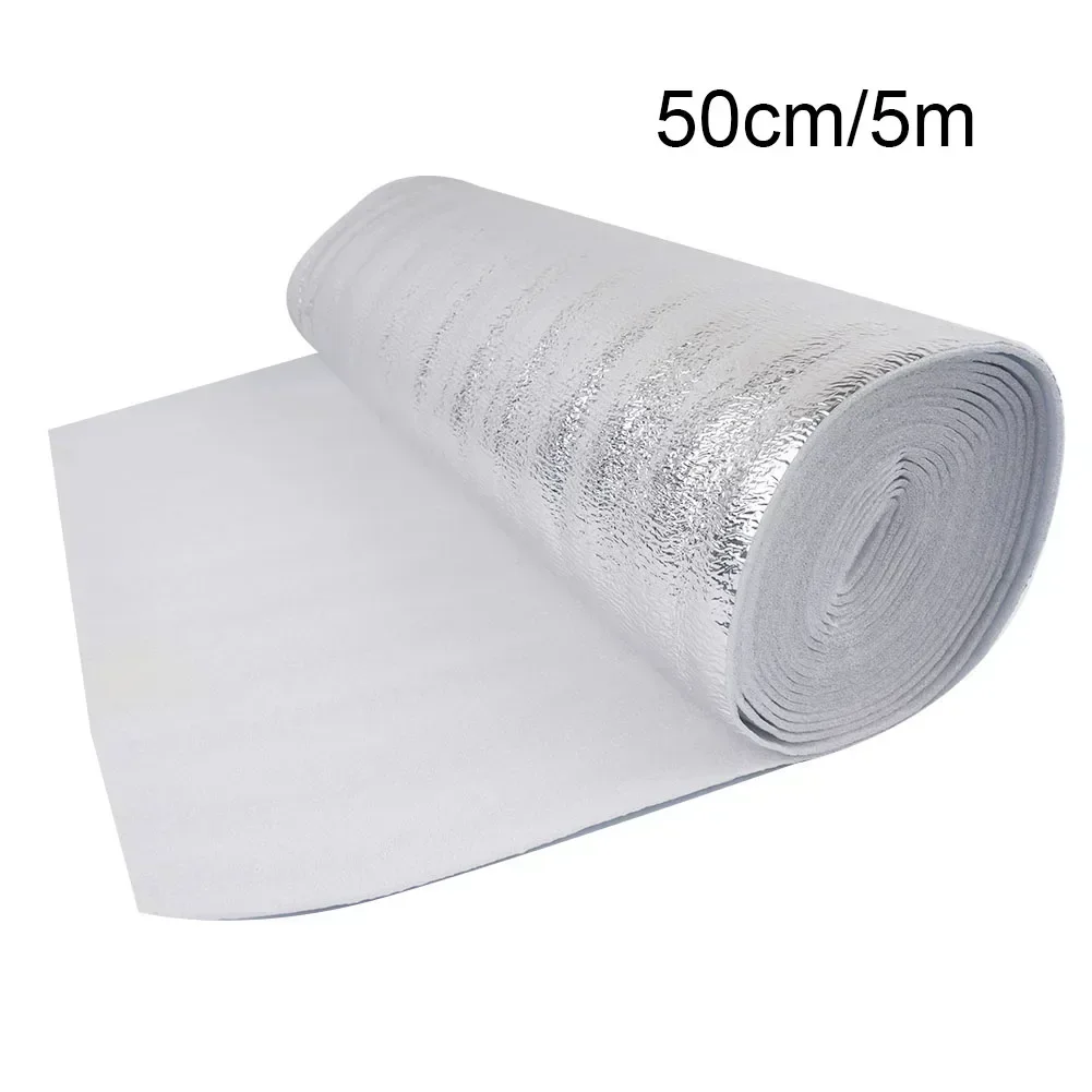 5/10m Radiator Reflective Film Wall Thermal Insulation Reflective Film Aluminum Foil Thermal Insulation Radiator