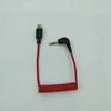 USB C To 3.5Mm Cable For RODE Wireless Go II, Coiled Right Angle TRS Male DAC AUX Adapter Audio Cord Replacement 3