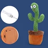 USB Power Supply Cable For Cactus Toys Charging Cable Replacement Cord Dancing cactus toys Micro Usb Charger Cord 4