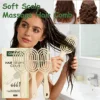Hollow Out Massage Comb Soft Tangle-Free Smooth Brush for Tangled Wet Curly Hair Voluminous Silky Hair Scalp Massager Comb