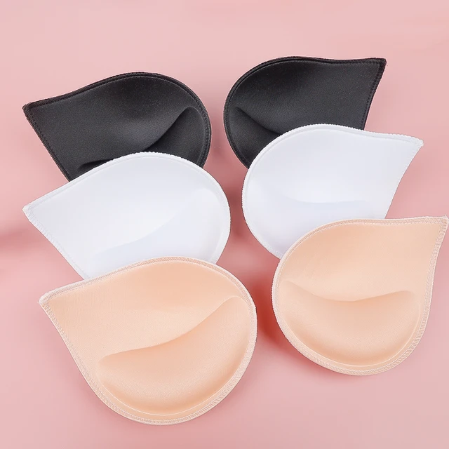 1Pair 3D Push Up Bra Pads Inserts Women Underwear Small Breast Lift  Breathable Sponge Padded Bra Pad Lining Swimsuit Bra Insert - AliExpress