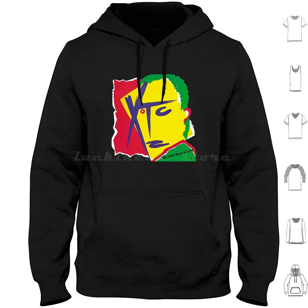 

Xtc Drums And Wires Hoodie cotton Long Sleeve Drums Wires Xtc Xtc Drums And Wires