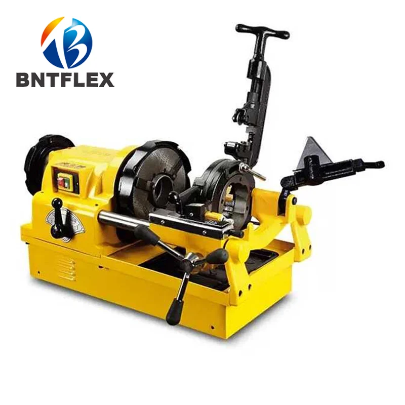 Electric pipe threading machine, multi-function light 3-inch thread turning machine, pipe fire fighting twisted wire cutter 2 8 inch small electric pipe cutting machine electric hydraulic cold cutting machine fire steel pipe cutting tools 368