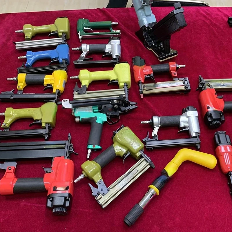 P625 E3 Full Automatic Nailer Gun Pneumatic Tools 23GA 1'' Pinner Finishing Headless Air Nail