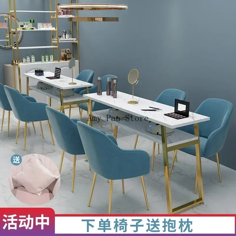 Slim Exquisite Nail Table Nail Salon Professionals Manicure Table Cabinet Designer Mesa De Manicure Salon Items MQ50NT