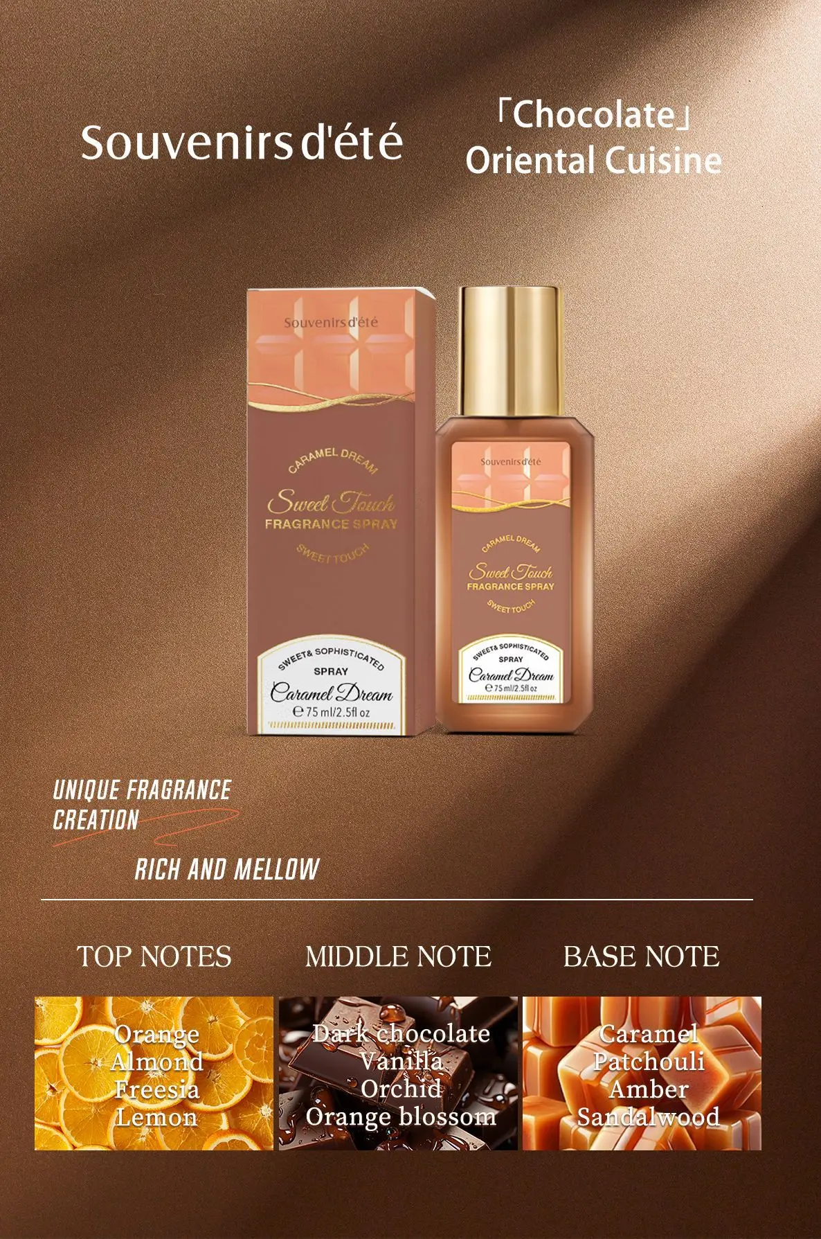 Cream muffin eau de parfum da donna fragranza dolce a lunga durata_voghion.com