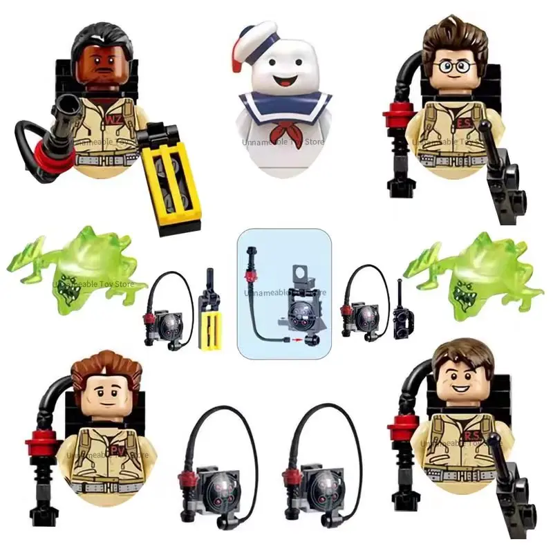 Ghostbusters Lego Minifigures | Ghostbusters Building Blocks - 7pcs/set 10274 75828 Aliexpress