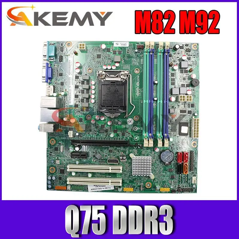Для Lenovo M82 M92P M92 M6300T M6400T M8400T материнская плата Q75 DDR3 LGA1155 03T8227 IS7XM REV: 1 0 100%