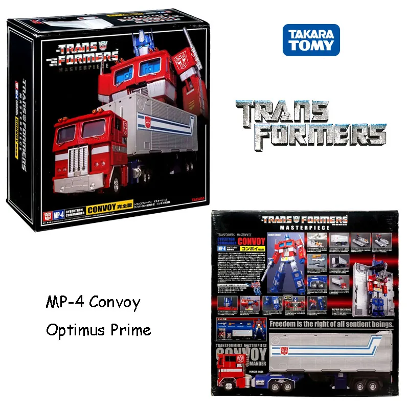 

Takara Transformers Masterpiece MP-4 Convoy Optimus Prime W/ Trailer MISB Action Figure Autobot Toy Boys Birthday Gift Original