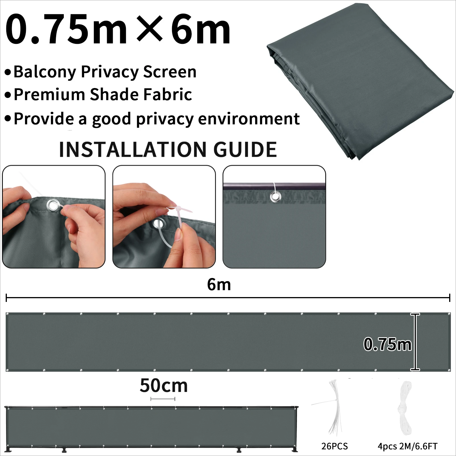 Lightweight Waterproof Camping Tarp 5