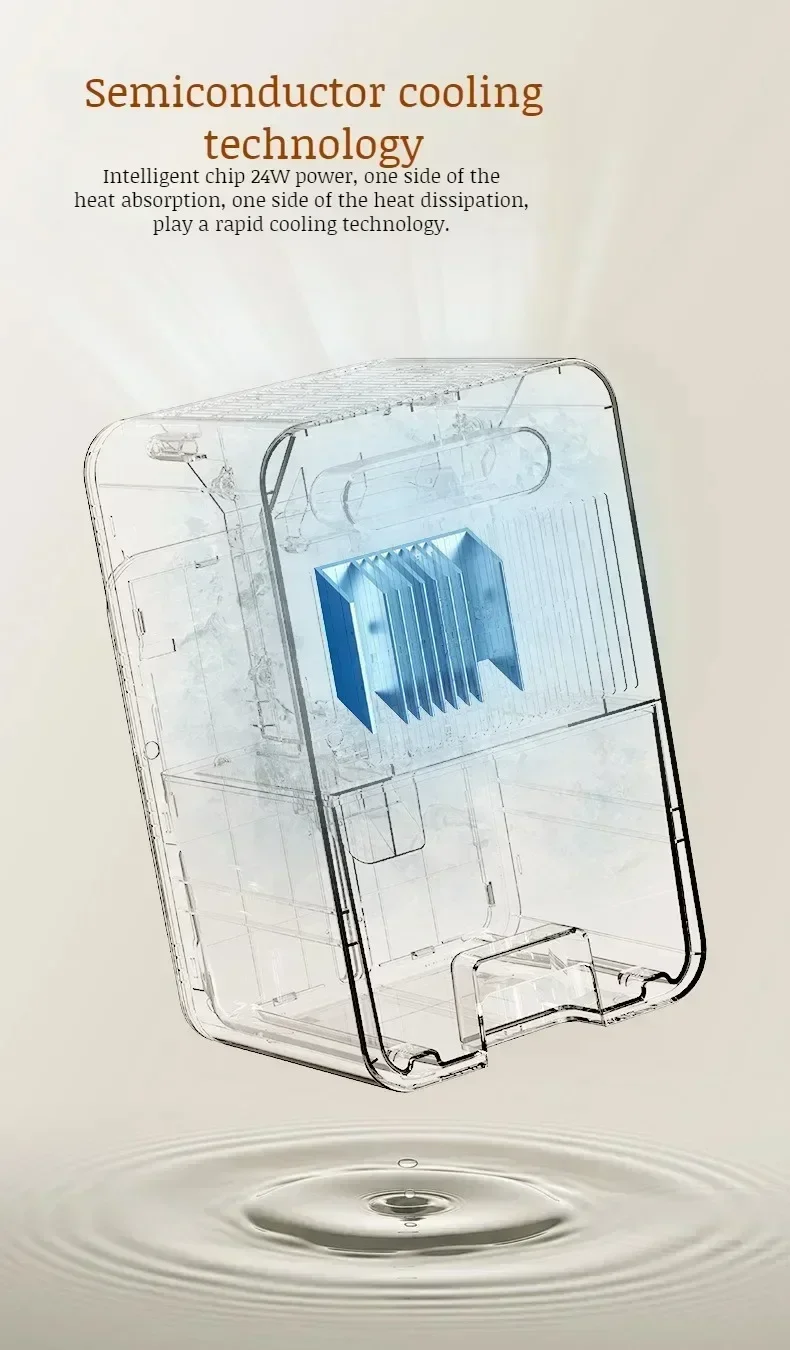 Description Picture 4 of itemPortable Air Dehumidifier Mute Moisture Absorbers Machine Air Dryer For Home Bedroom Office Kitchen Deodorizer Dryer EU plug