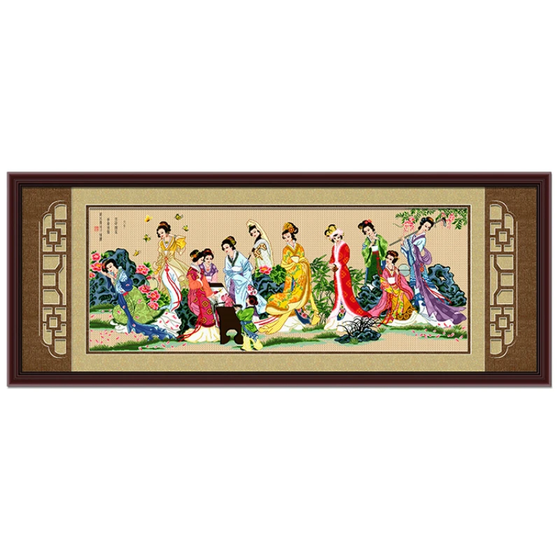 Cross Stitch Kits Printed Fabric 11ct Chinese Classics Dream Of