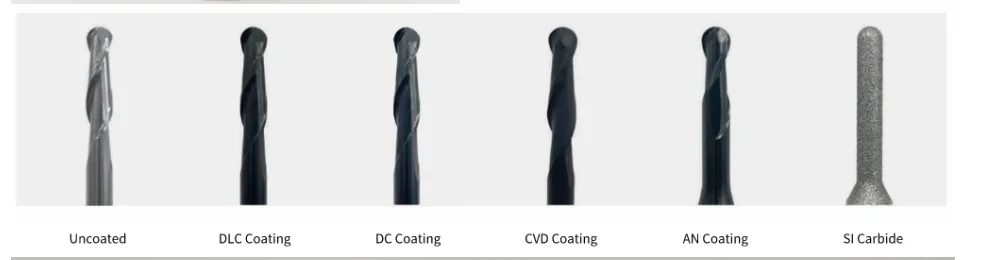 Für UP3D-Maschinen P52/P53 Werkzeuge Fräser Schneiden von Zirkonoxid Gesamtlänge 50 mm und Schaft 4,0 mm – Detail 4