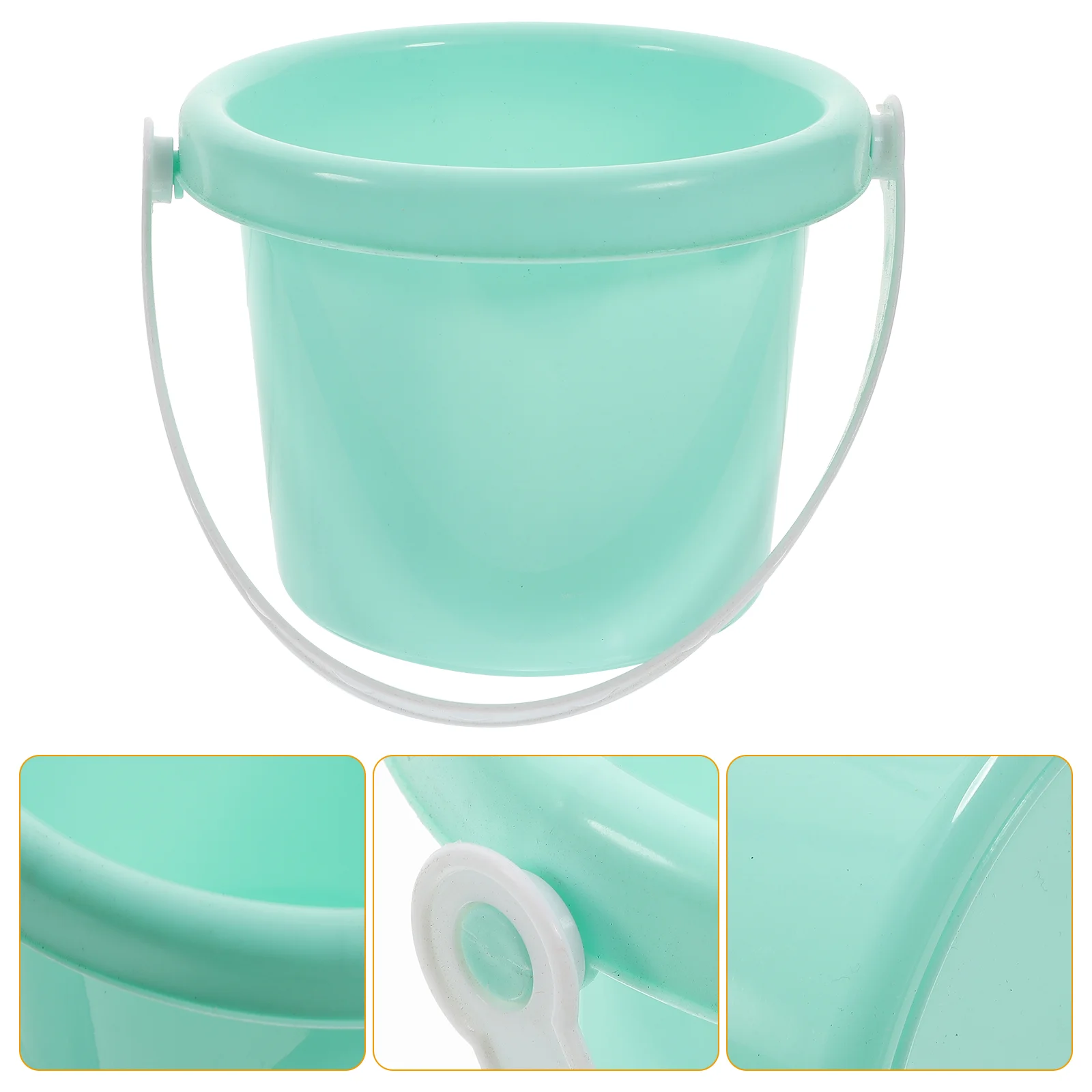 4 Pcs Magnetic Beach Bucket Plastic Barrel Child Toy Toys Kids Bulk Buckets for Children Sand Mini 2