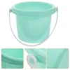 4 Pcs Magnetic Beach Bucket Plastic Barrel Child Toy Toys Kids Bulk Buckets for Children Sand Mini 2