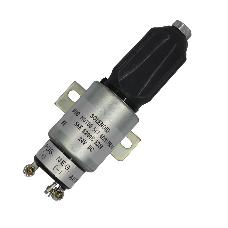 

excavator accessories Komatsu Flame out switch Solenoid valve 60 120 200-7 Cummins engine Flame out motor