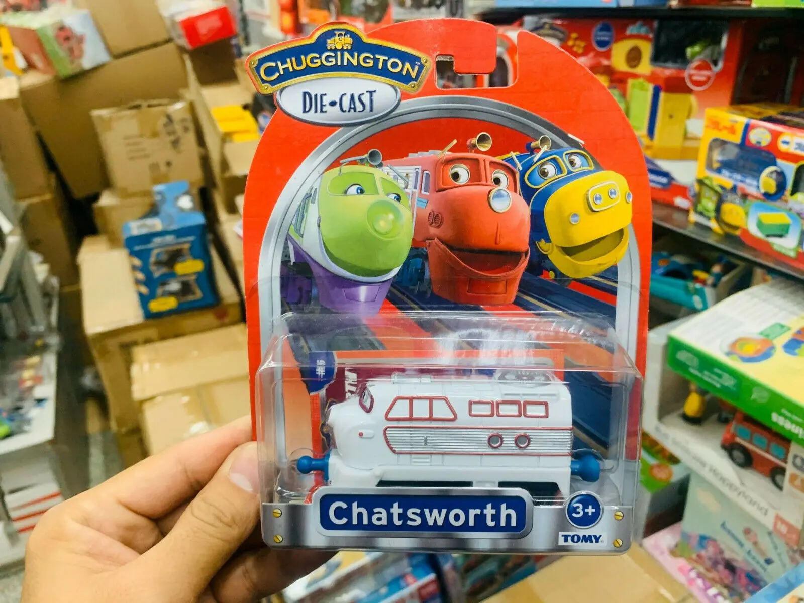 Tomy Ludorun Chuggington Diecast Chatsworth Kid Car Toy Tomy Ludorun Chuggington Diecast Chatsworth Kid Car Toy