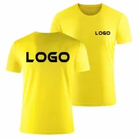 50pcs Custom Printed Quick-drying T-shirt Summer Men/Women Breathable Sports Tops Skin-friendly and Comfortable T-shirt Top Tees 2