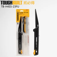 TOUGHBUILT TB-H4S5-23FU Folding Jab Saw With 4 Blades For Wood Plastic Multi Metal Includes Storage Case Reciprocating Saw 1