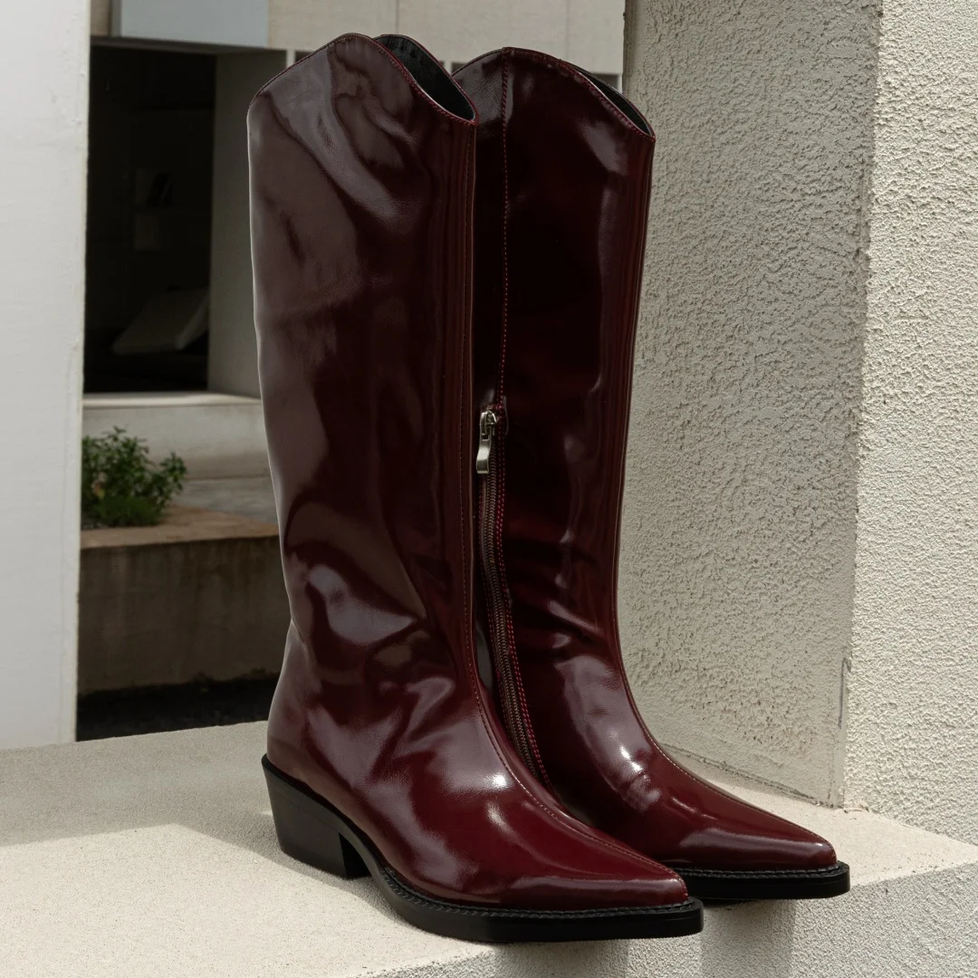 Ketty - Women's Autumn Knee-High Boots with Comfort Insole