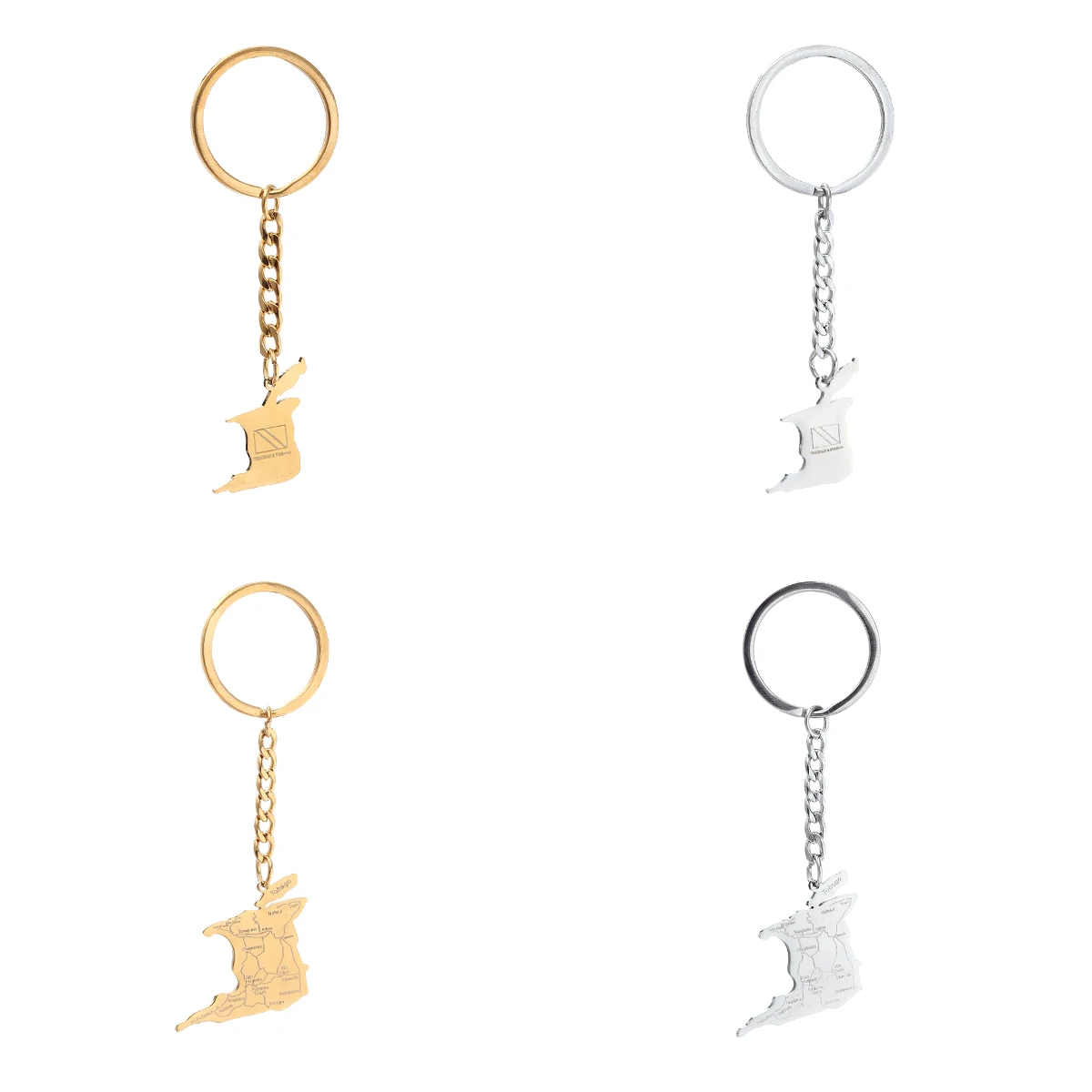 Porte-Clés Giuseppe Zanotti Femme GZ5 En Acier Abrasif - Neuf Avec Étiquettes - Fabriqué En Italie