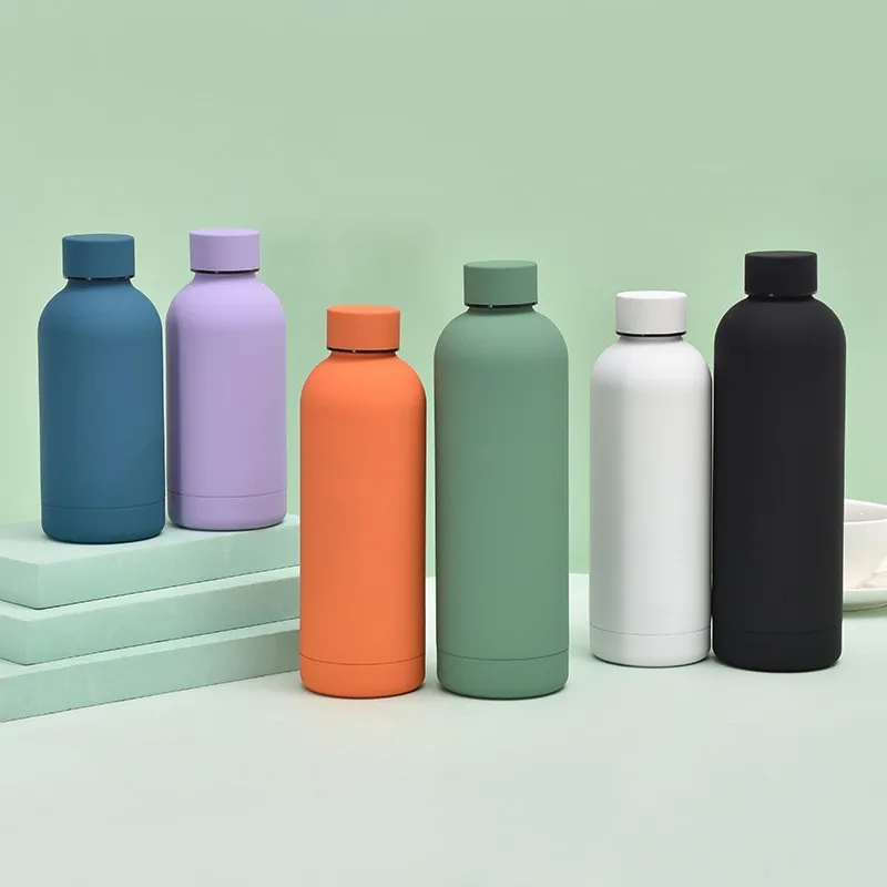 American small stainless steel thermos cup mini sports kettle frosted thermos bottle water bottle sports water bottle sports bottle stainless steel water bottle stainless steel cup plastic water bottle stainless steel mug